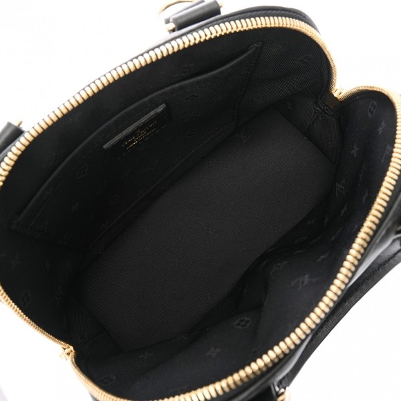Louis Vuitton Alma Soft BB Black Calf Handbag Bag Back - Picture 12 of 15